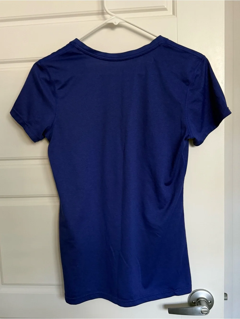Nike Women’s Dri-Fit V-Neck Tee - Blue